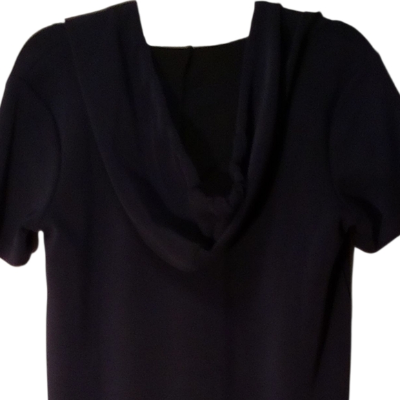 Cable & Gauge Sport - NWT Shift- Cover-Up Navy Blue Dress W/ Hood & Drawstring. - Picture 6 of 15